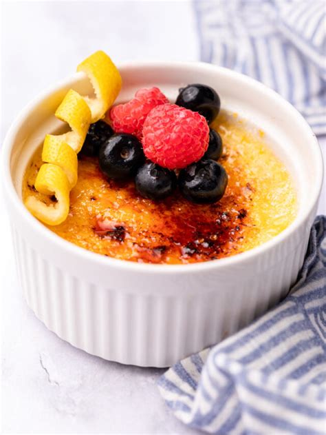 Lemon Creme Brulee Confessions Of A Baking Queen