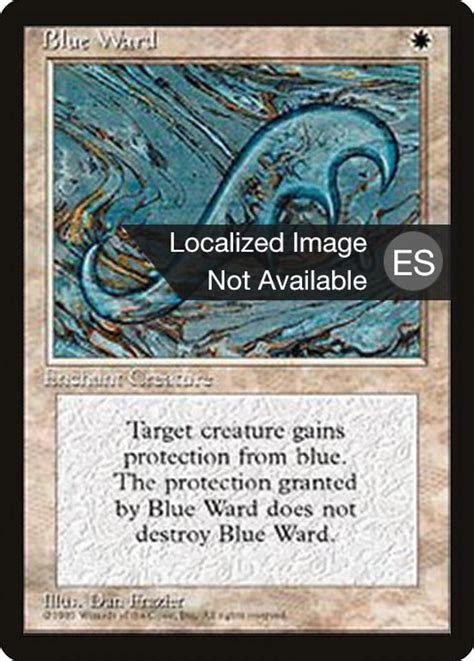 Blue Ward Printings, Prices, and Variations - mtg