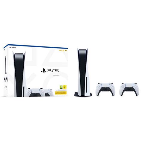 Playstation PS5 Dualsense Console Refurbished Silver | Techinn