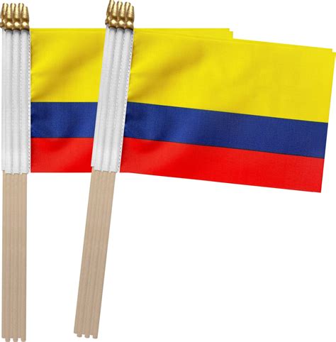 Tsmd Haiti Stick Flag Haitian Small Mini Hand Held Flags