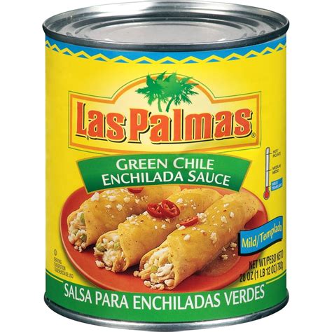 Las Palmas® Mild Green Chile Enchilada Sauce 28 Oz Can