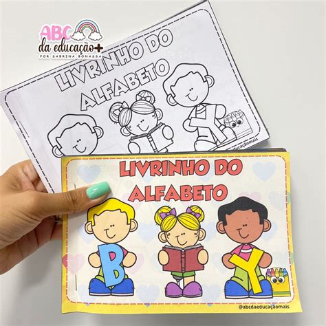 Livrinho Do Alfabeto Prof Decorativa Loja