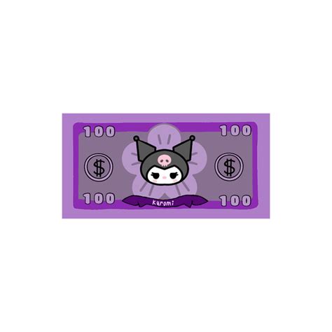 Mousepad Personalizado Kuromi Money 60x30