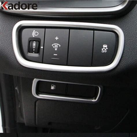 For Kia Sorento Abs Matte Inner Headlight Switch