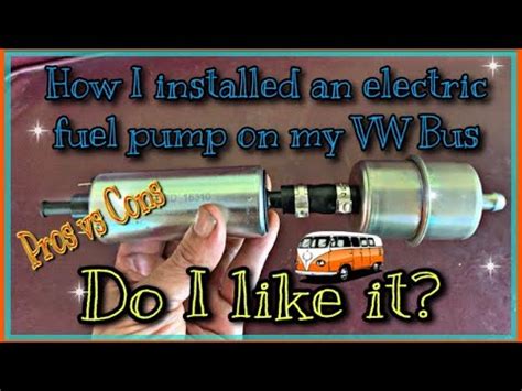 Install Electric Fuel Pump In 55 Chevy