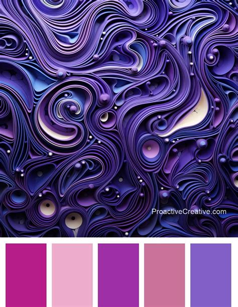 The Power And Prestige Of Purple Color Palettes Proactive