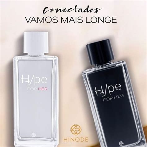 Kit Perfumes Hype Casal Ml Cada Original Hinode Parcelamento Sem