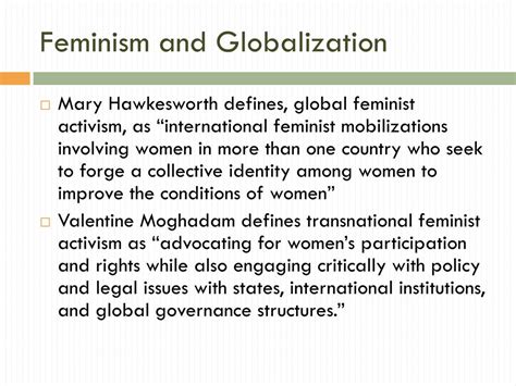 Ppt Globalization And Neo Liberalism Contemporary Feminism Powerpoint