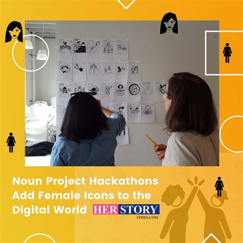 Noun Project Hackathons Add Female Icons To The Digital World Nouns