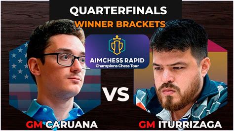 Fabiano Caruana Vs Eduardo Iturrizaga Aimchess Rapid 2023