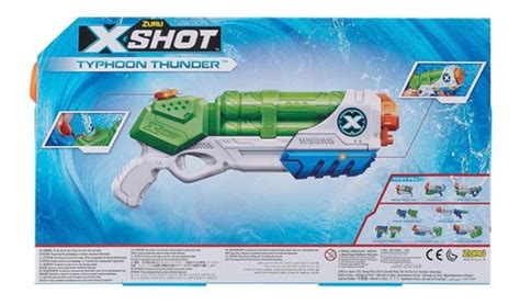 Pistola De Agua X Shot Typhoon Thunder Alcance 9 Metros MercadoLibre