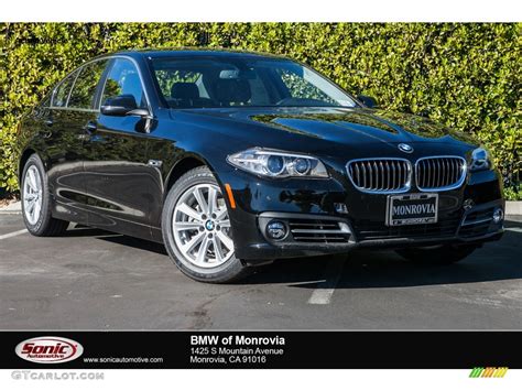 2016 Jet Black Bmw 5 Series 528i Sedan 110080860 Car