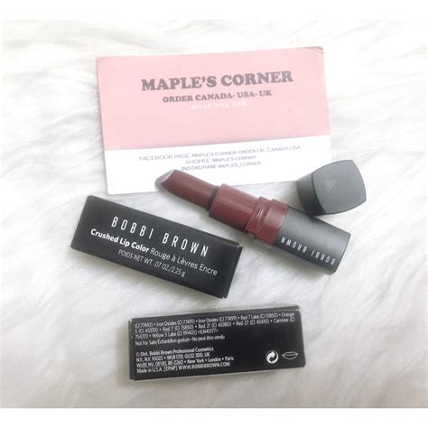 Son Bobbi Brown Crush Lip Color Ruby Shopee Việt Nam