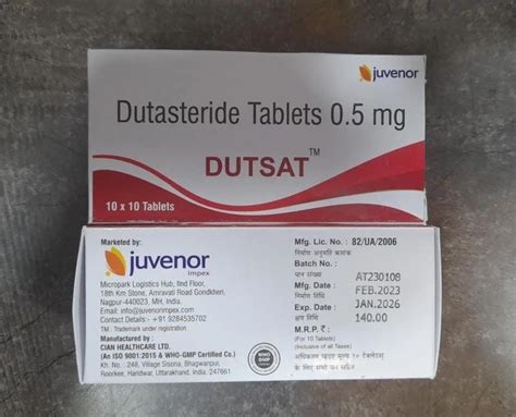 Dutasteride Dutsat Mg At Rs Stripe Avodart Tablets In Nagpur