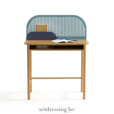 Kleine Houten Bureau 110cm Rekwisieten Verhuur Setdressingbe