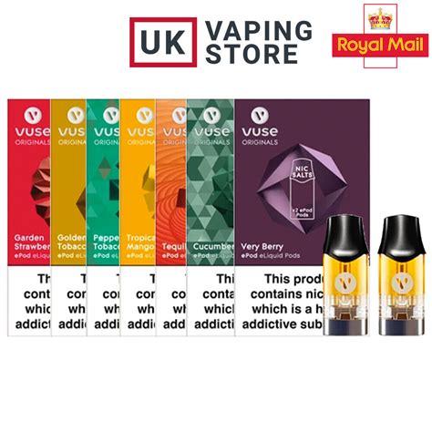 Vype EPod Cartridge Refills Vuse E Pods 18mg 5 Packs All Flavours