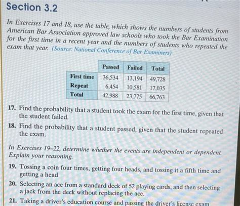 Solved Section In Exercises And Use The Table Chegg