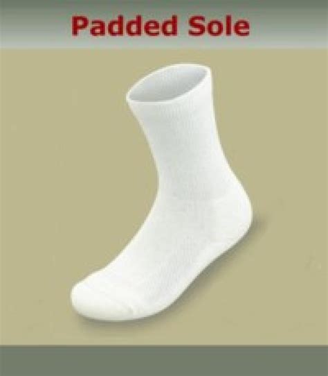 Orthofeet Padded Sole - Diabetic Socks - 3 pack - Free Shipping