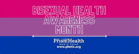 Bisexual Health Awareness Month Prism Health North Texas