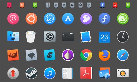 La Capitaine — an icon theme for Free Desktops