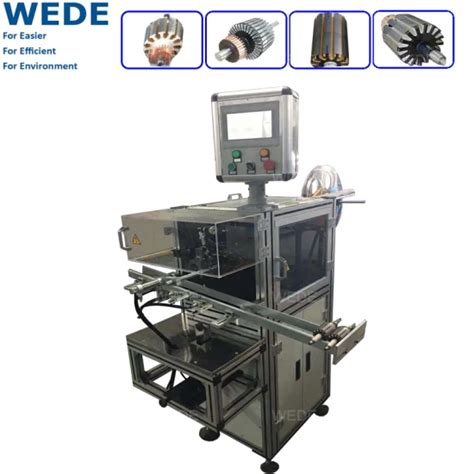 Armature Rotor Slot Insulation Paper Inserting Machine For Automotive Dc Motor China Slot