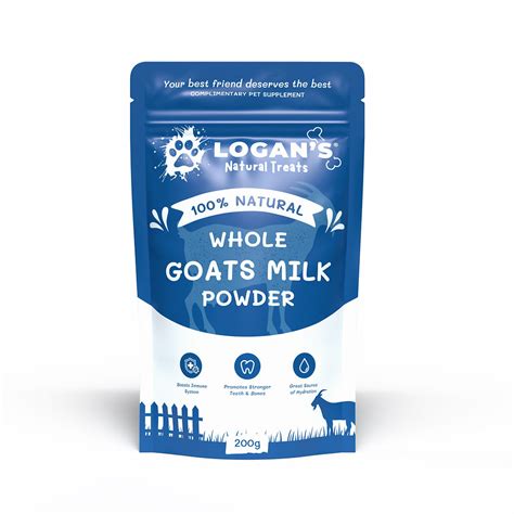 Whole Goats Milk Powder Logans Natural Treat