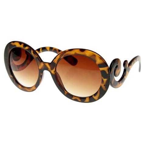 Womens Celebrity Round Sunglasses - zeroUV