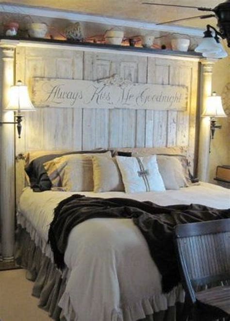 16 Outstanding Diy Reclaimed Wood Headboards For Rustic Bedroom