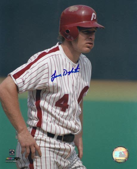 AUTOGRAPHED LENNY DYKSTRA 8X10 Philadelphia Phillies Photo - Main Line ...