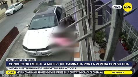 Smp Un Autom Vil Fuera De Control Invadi La Vereda Y Atropell A Una