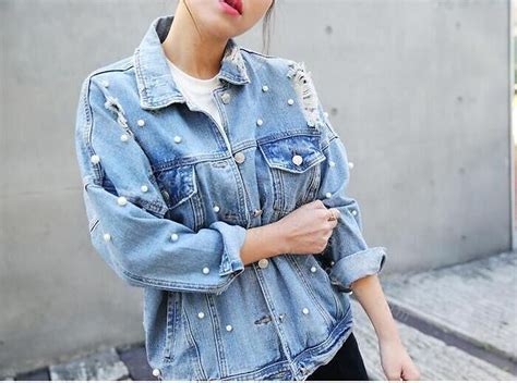 El Denim Con Perlas Tendencia Hablamos De Moda