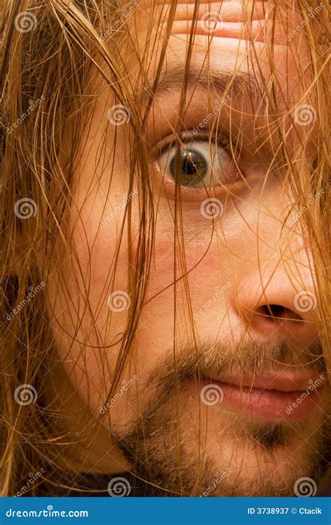Creepy Looking Young Man Stock Image Image Of People 3738937