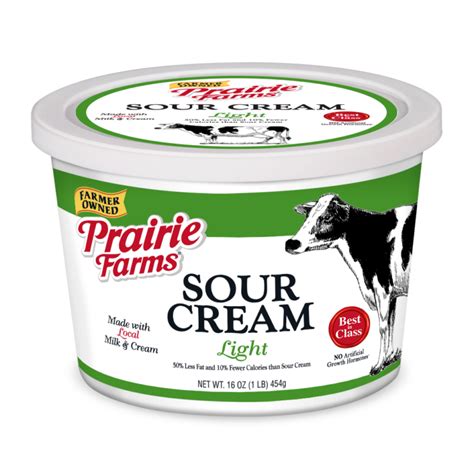 Sour Cream Prairie Farms Dairy Inc