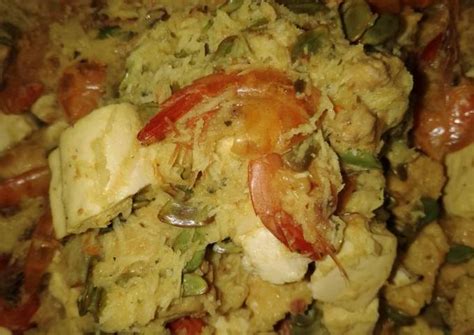 Resep Botok Tahu Tempe Udang Tanpa Daun Pisang Oleh Yeni Noviati Cookpad