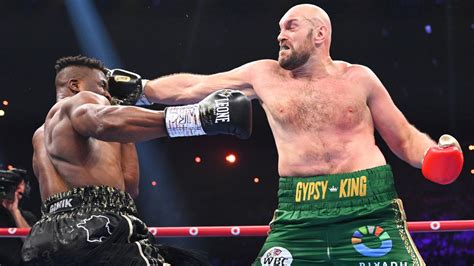 Tyson Fury Vs Francis Ngannou Heavyweight Champion Takes On Mixed Martial Arts Star Live