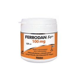 Ferrodan Fe2+ 100 mg 120 tabl - Kajaanin 2. Veturi apteekki