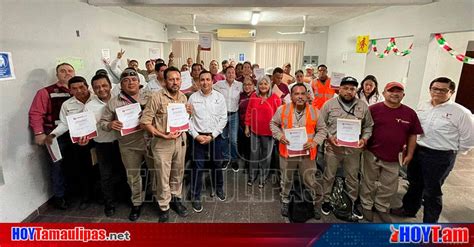 Hoy Tamaulipas Tamaulipas Entrega Comapa Sur Bonos De Productividad A