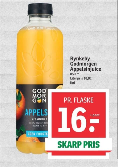 Godmorgen Appelsinjuice Tilbud Hos SPAR