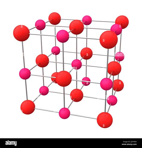 Crystal Structure Of Sodium Chloride Hi Res Stock Photography And