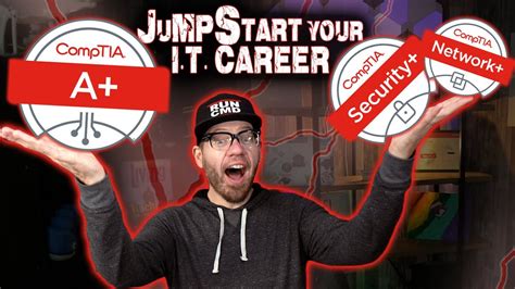 Start Your It Career With The Comptia Trifecta A Net Sec Youtube