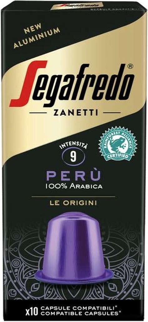 Segafredo Peru Aluminium Cups Voor Nespresso X