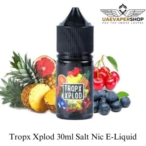 Buy Sams Vape Tropx Xplod 30ml Salt Nic E Liquid