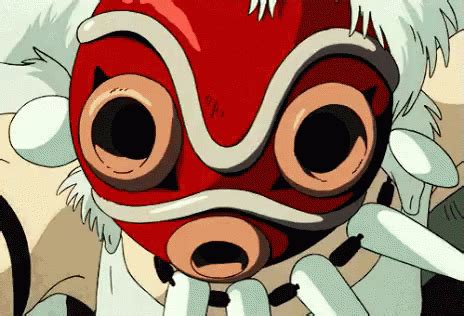 Studio Ghibli Princess GIF - Studio Ghibli Princess Princess Mononoke - Discover & Share GIFs