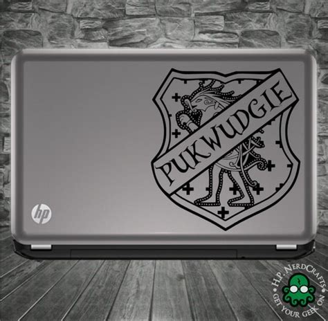 Ilvermorny Pukwudgie Crest Decal by HPNerdCrafts on Etsy