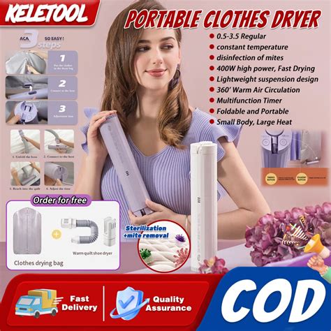 portable dryer clothes dryer dryer machine mesin lipat baju