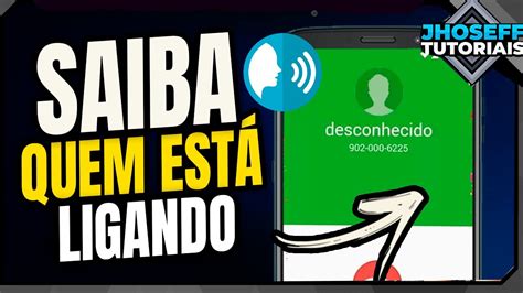 Como FAZER o CELULAR FALAR QUEM ESTÁ LIGANDO Samsung YouTube