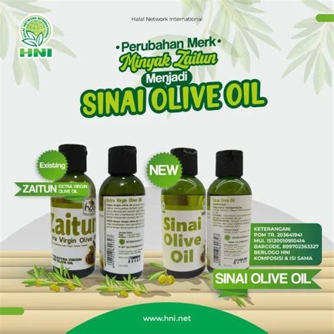 Minyak Zaitun Extra Virgin Olive Oil Original HNI HPAI Lazada Indonesia