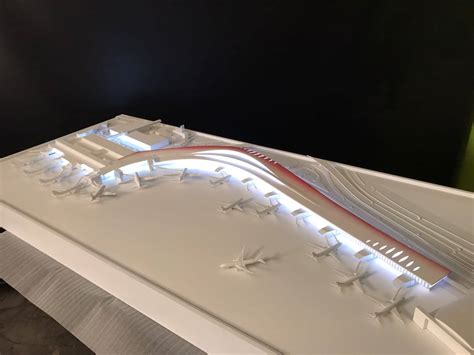 Transportation Model By GPI Models | Logan Airport Terminal E expansion ...