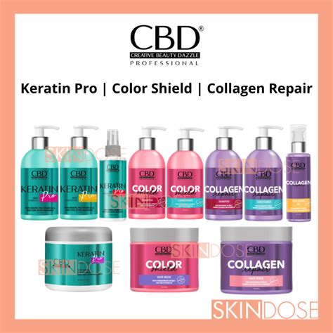 Jual CBD Professional Keratin Pro Collagen Repair Color Shield Shampoo