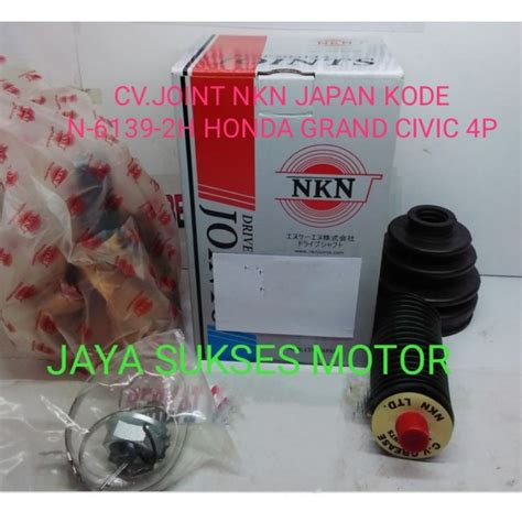 Jual CV JOINT AS RODA LUAR NKN JAPAN HONDA GRAND CIVIC 4P Shopee